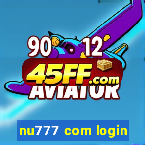 nu777 com login